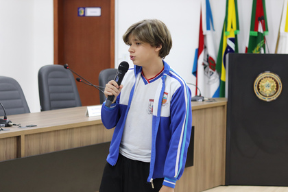 Recepção dos Vereadores Mirins 2025