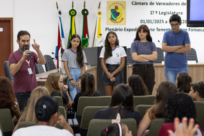 Recepção dos Vereadores Mirins 2025