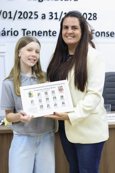 Solenidade de Encerramento - Câmara Mirim 2025