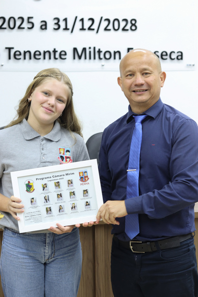 Solenidade de Encerramento - Câmara Mirim 2025