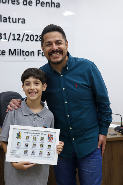 Solenidade de Encerramento - Câmara Mirim 2025